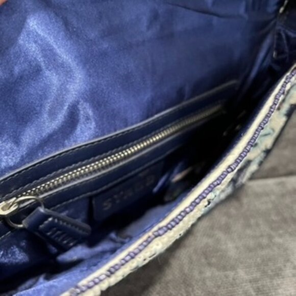 Staud Tommy Beaded Bag Toile de Pup - Picture 16 of 16